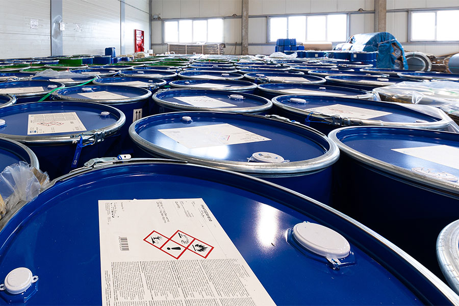 warehouse commodity chemicals