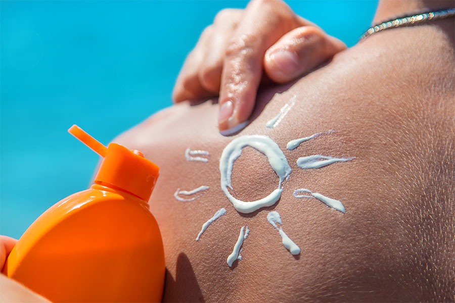 chemistry behind cosmetics sun screen